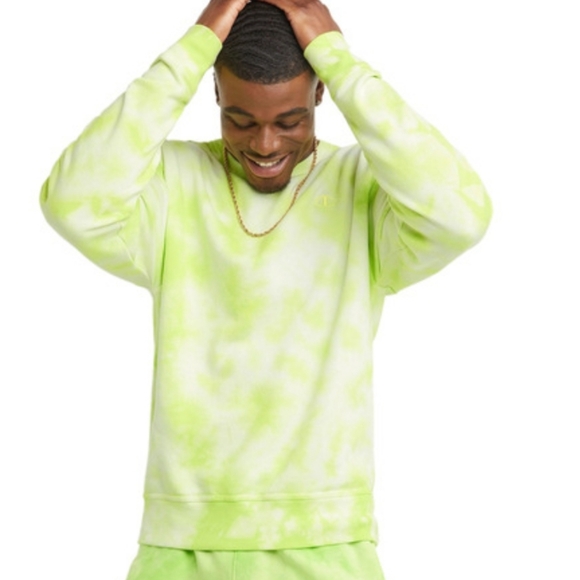 Champion Other - NWT UNISEX Champion tie dye crew neck sweatshirt